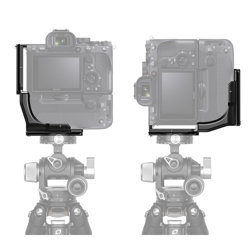 Leofoto L-bracket LPS-A7R5B für Sony Alpha A7R5 mit Batteriegriff