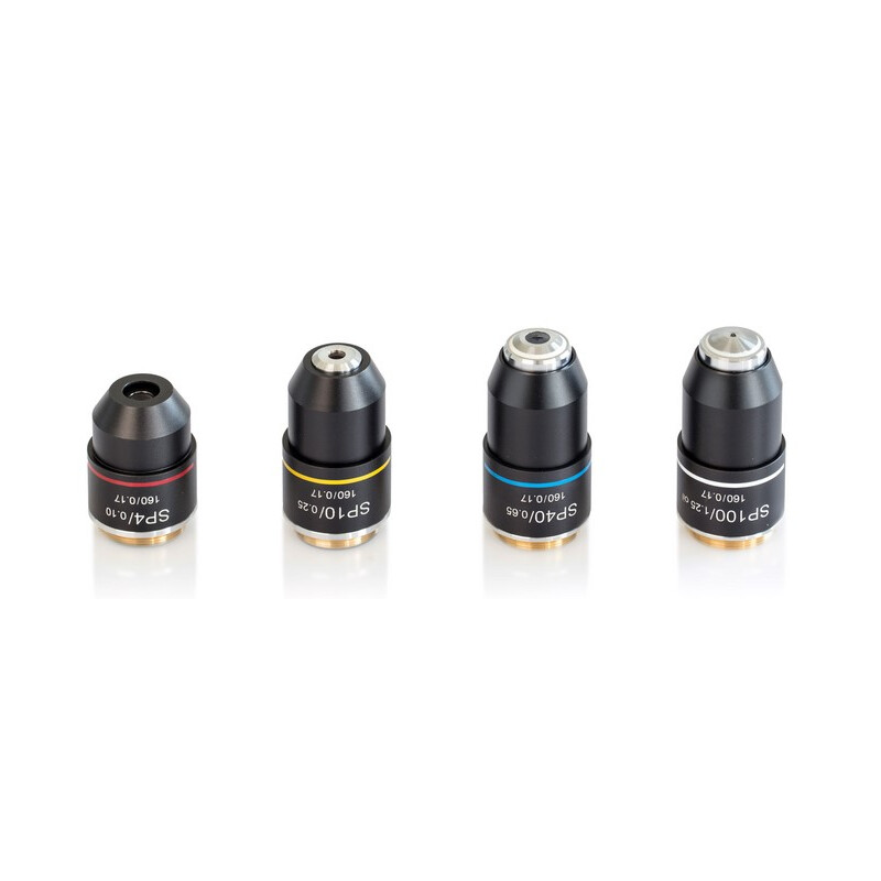Kern Objective, OBB-A1562, e-plan, achromatic, 4x/0.1, w.d. 14.5mm, anti-fungus