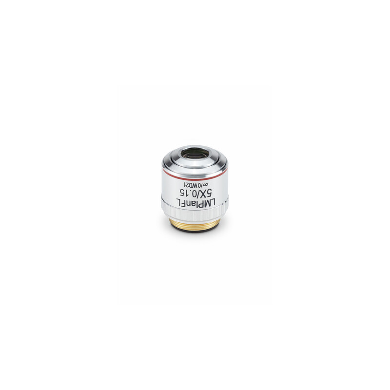 Kern Objective Lenses: OBB-A1619, PH, infinity, plan, semi apo, 5x