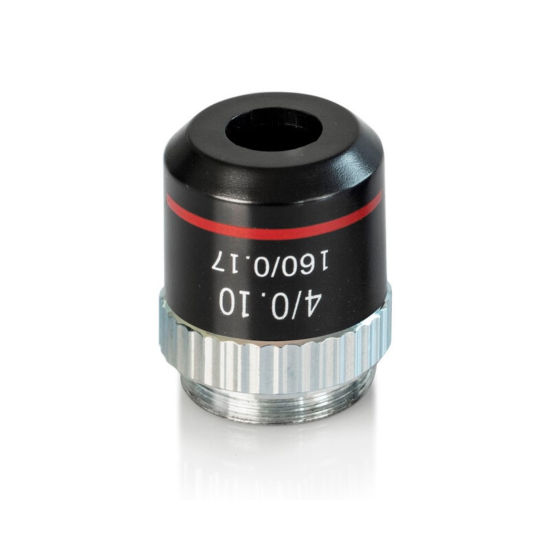 Kern Objectives: OBB-A3203, achromatic, 4x/0.1mm, w.d. 27mm