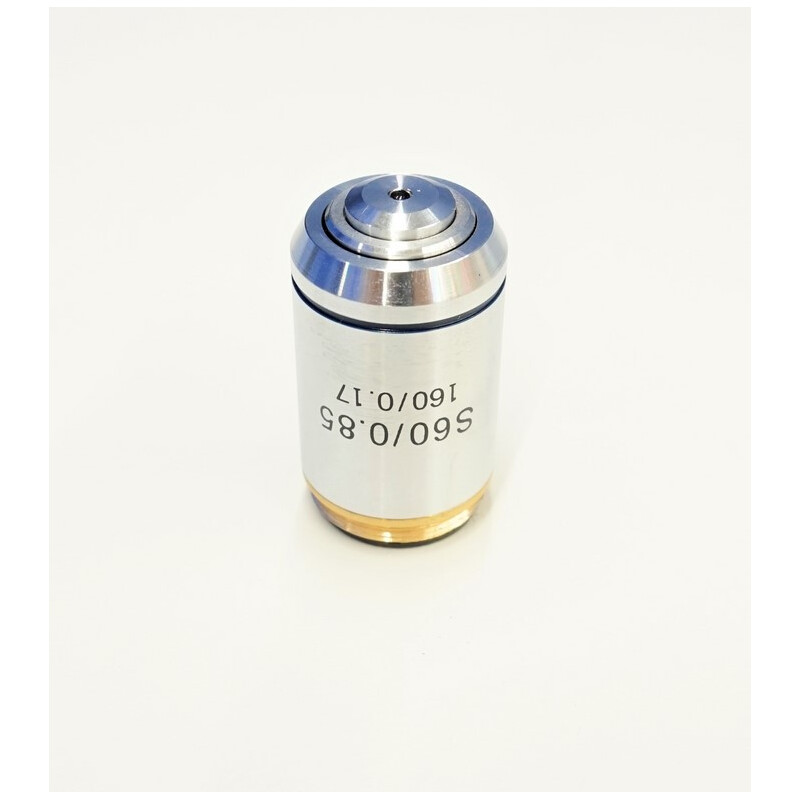 Kern Objectives: OBB-A3206, achromatic, 60x/0.85, spring-loaded, w.d. 0.4mm