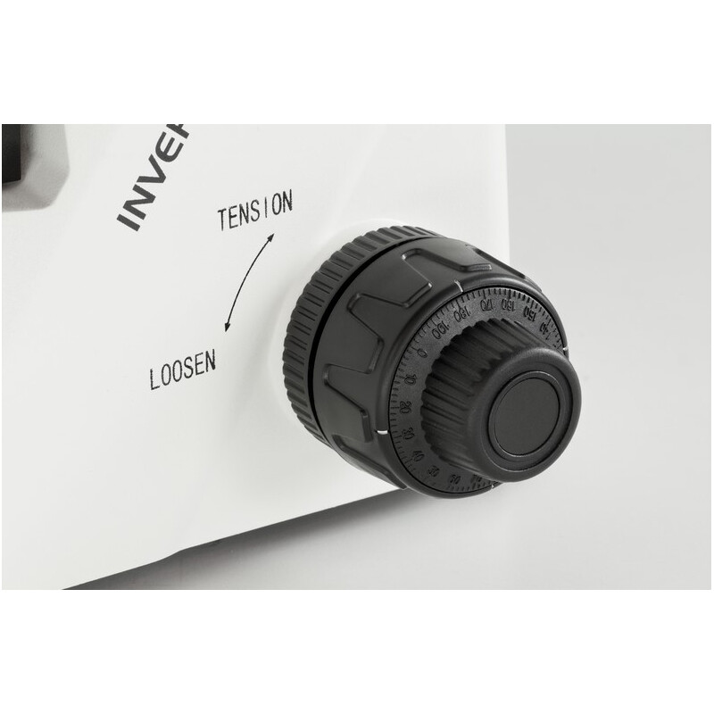 Kern Inverted microscope OCM 166, FL, PH, trino, inverse, Abbe N.A. 0,3 Condensor fix, 10x-40x, 30W LED, Al, 100W HBO, Dl
