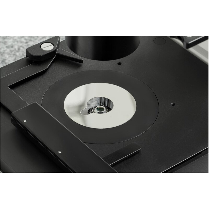 Kern Inverted microscope OCM 167, FL, PH, trino, Abbe-N.A.-0,3-Condensor fix, 10x-40x, Al, Dl, 5W LED