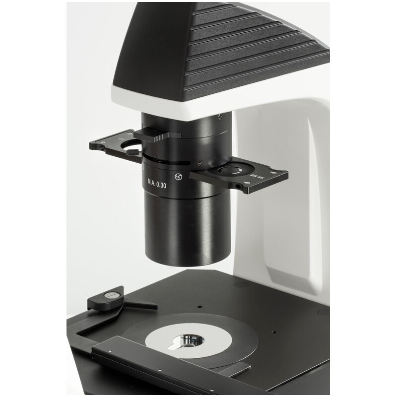 Kern Inverted microscope OCM 168, FL, PH, trino, Abbe-N.A.-0,3-Condensor fix, 10x-40x, 5W LED, Al/Dl