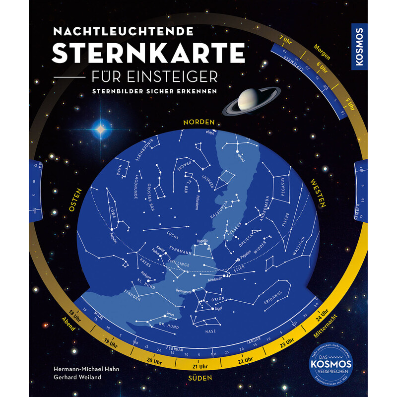 Kosmos Verlag Night-bright star map for a risers
