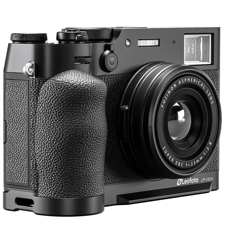 Leofoto LPF-X100VI black handgrip for Fujifilm Finepix X100VI