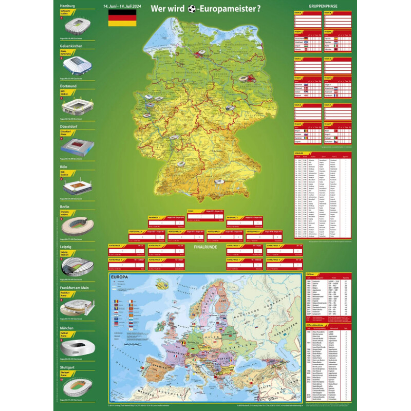 Stiefel Map Wer wird Europameister?