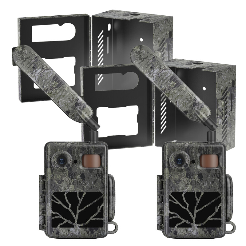 ZEISS Wildlife camera Set Secacam 7 & metal housing (pack of 2)