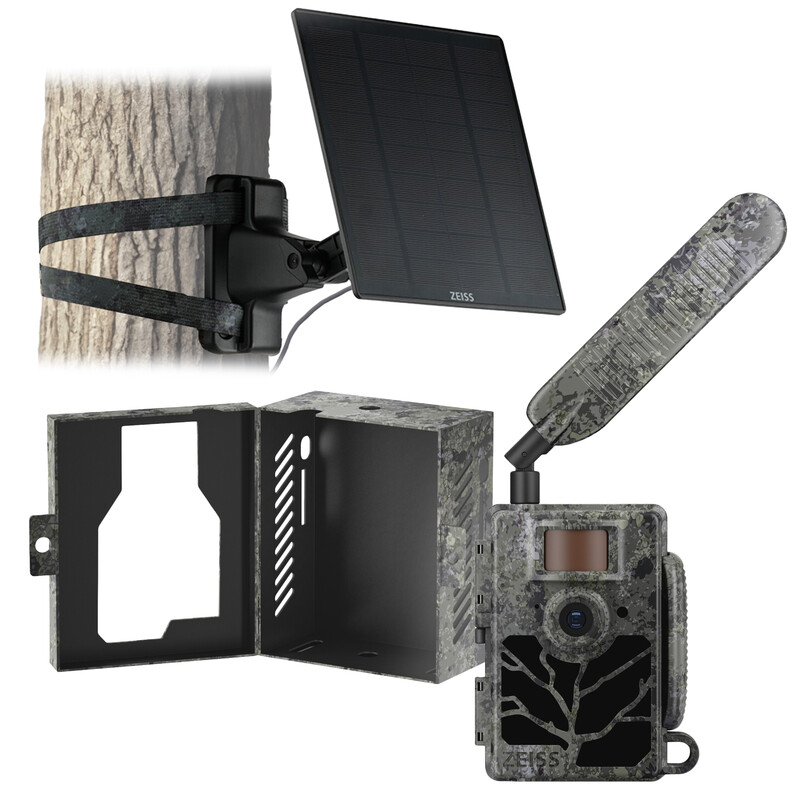 ZEISS Wildlife camera Set Secacam 5 & metal casing & solar panel