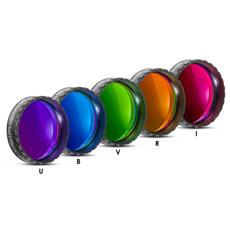 Baader Filters UBVRI Bessel photometric SET 1.25"