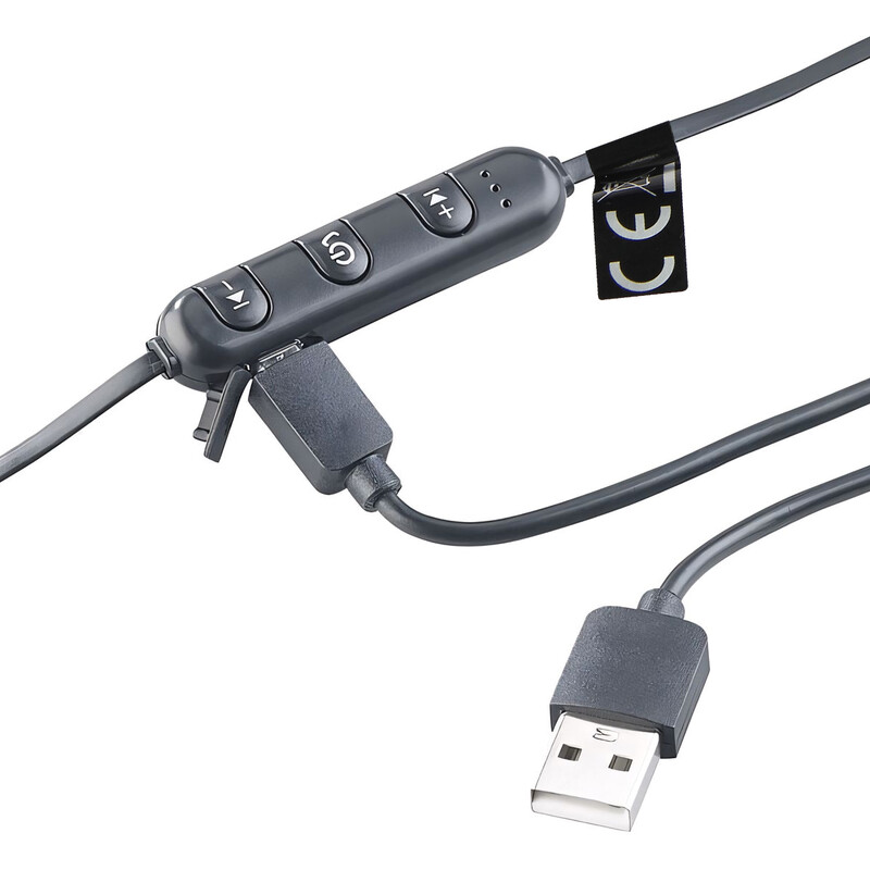 Auvisio Bluetooth in-ear Stereo headset with magnet, Bluetooth 5.0