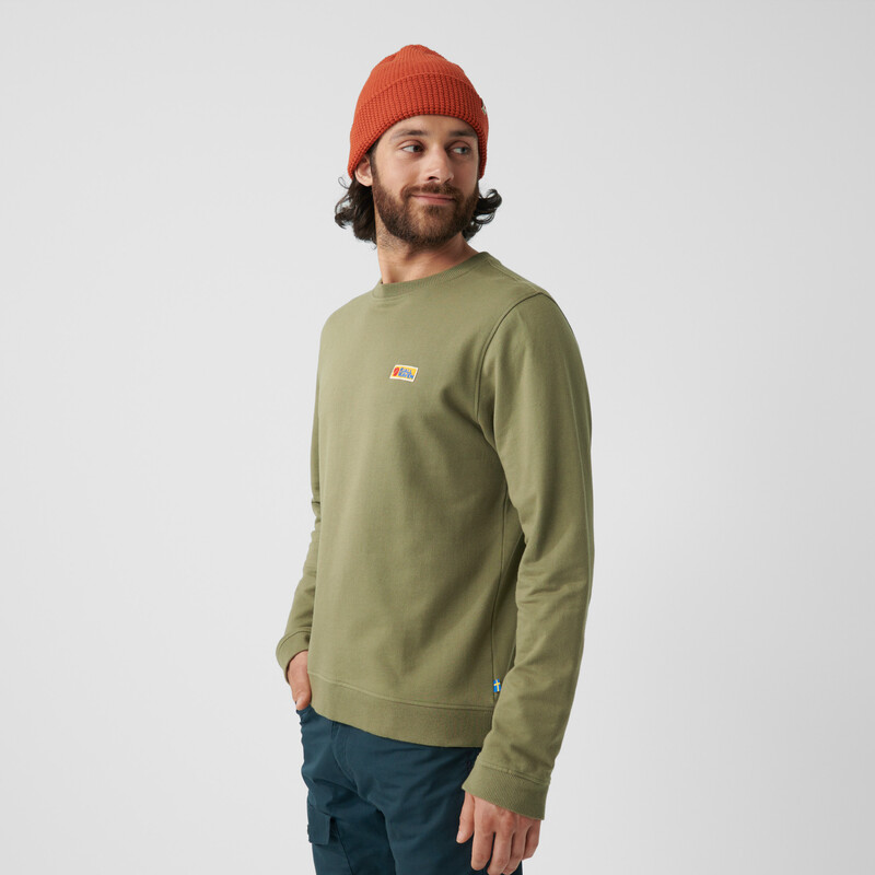 Fjällräven Vardag Sweater M, 620 Green, size XL