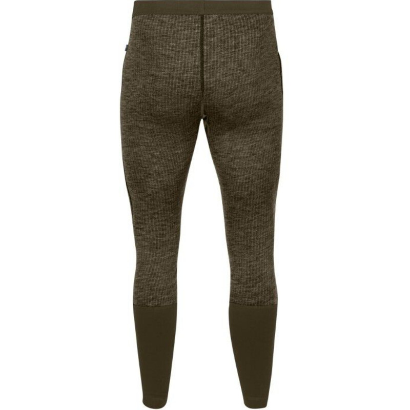 Fjällräven Värmland Woolterry Long Johns M, 633 Dark Olive, size S