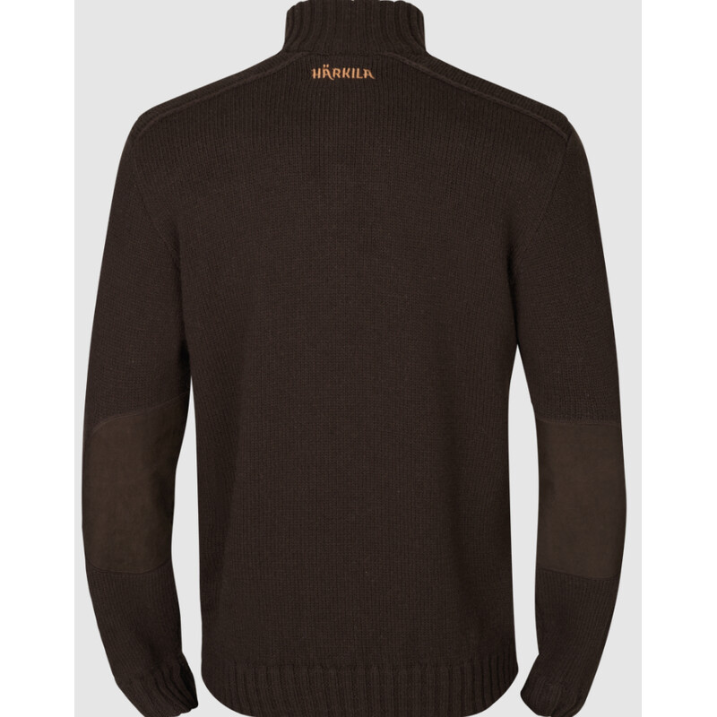 Härkila Annaboda 2.0 HSP knitted sweater, Demitasse brown, size XXL