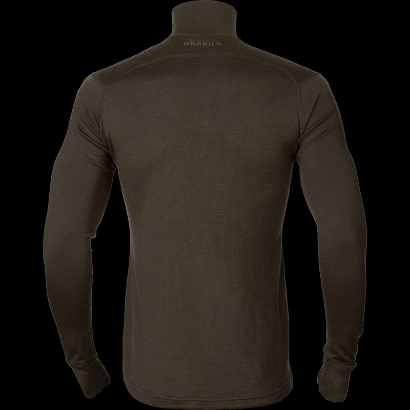 Härkila Base All Season half zip Shadow brown, size XL