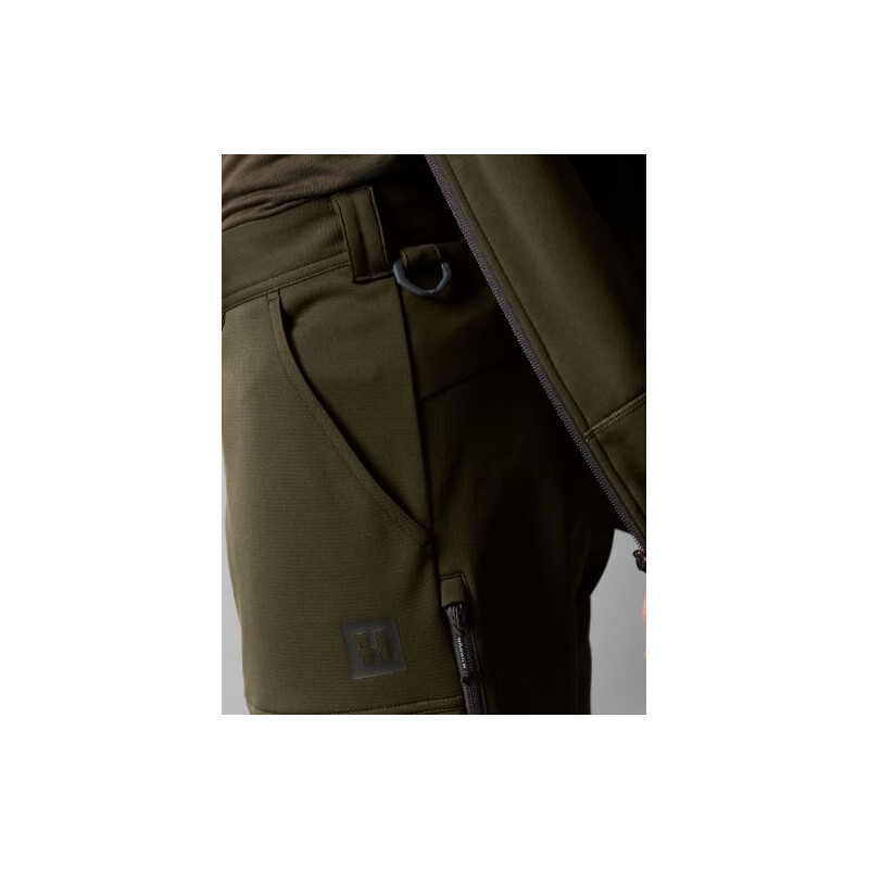 Härkila Deer Stalker Light Trousers, Willow green/Shadow brown, size 54