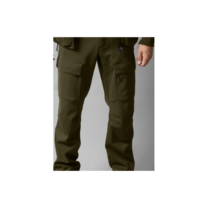 Härkila Deer Stalker Light Trousers, Willow green/Shadow brown, size 54