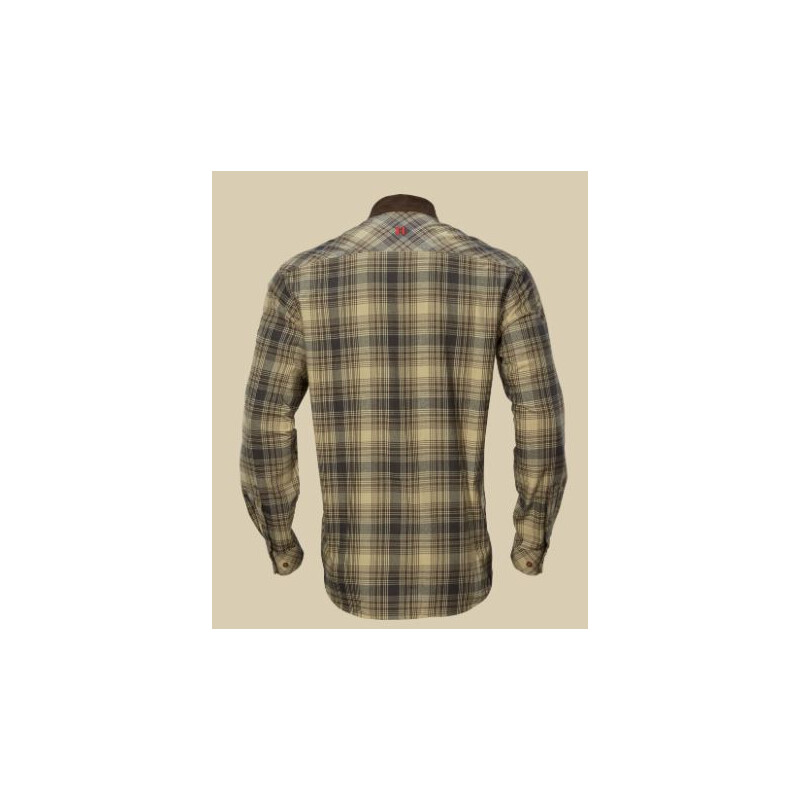 Härkila Driven Hunt shirt, light teak check, size XL