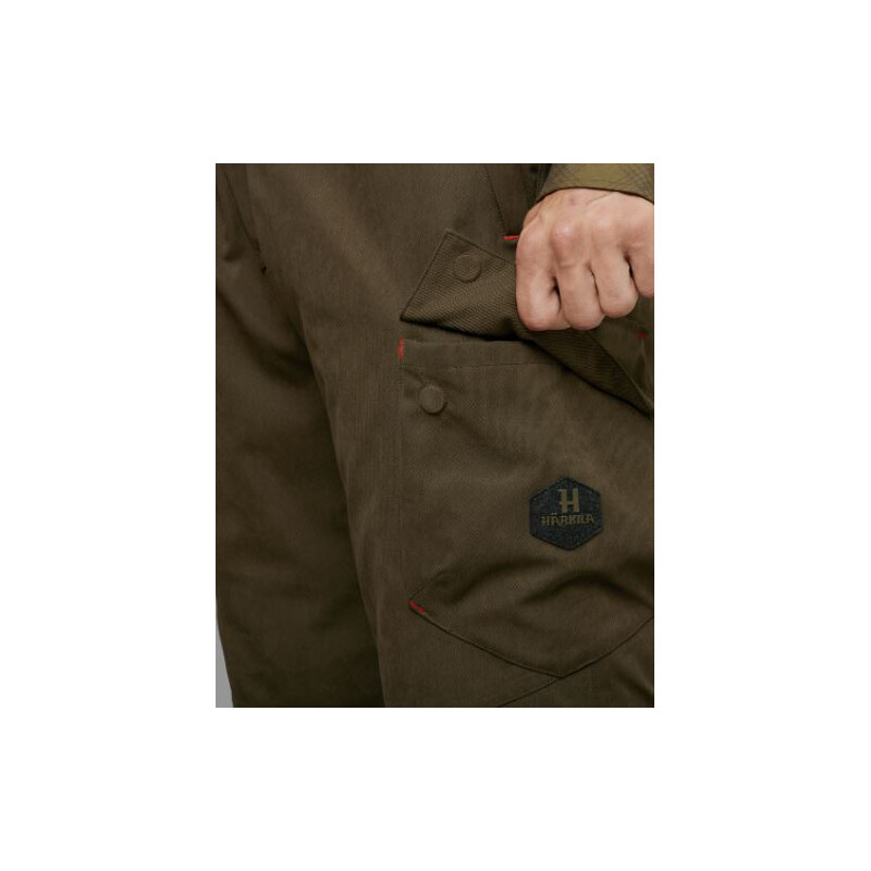 Härkila Driven Hunt HWS Insulated Trousers, Willow Green, size 52