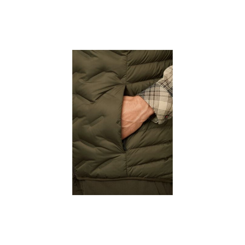 Härkila Driven Hunt Insulated Waistcoat, Willow green, size M