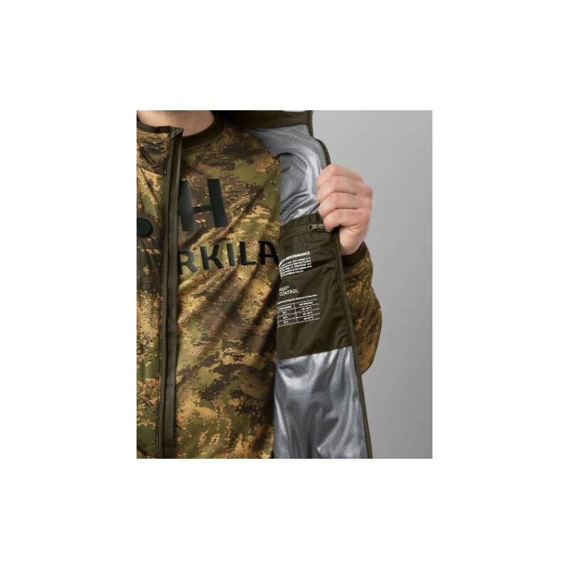 Härkila Heating Vest Camo, AXIS MSP®Forest green, size S