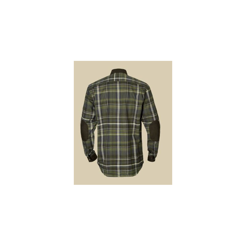 Härkila Pajala shirt, Olive check, size L