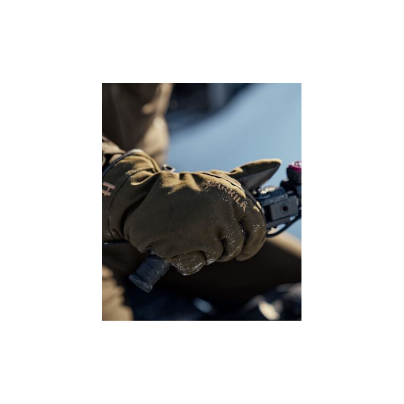 Härkila Pro Hunter GTX gloves, Willow green/Shadow brown, size L