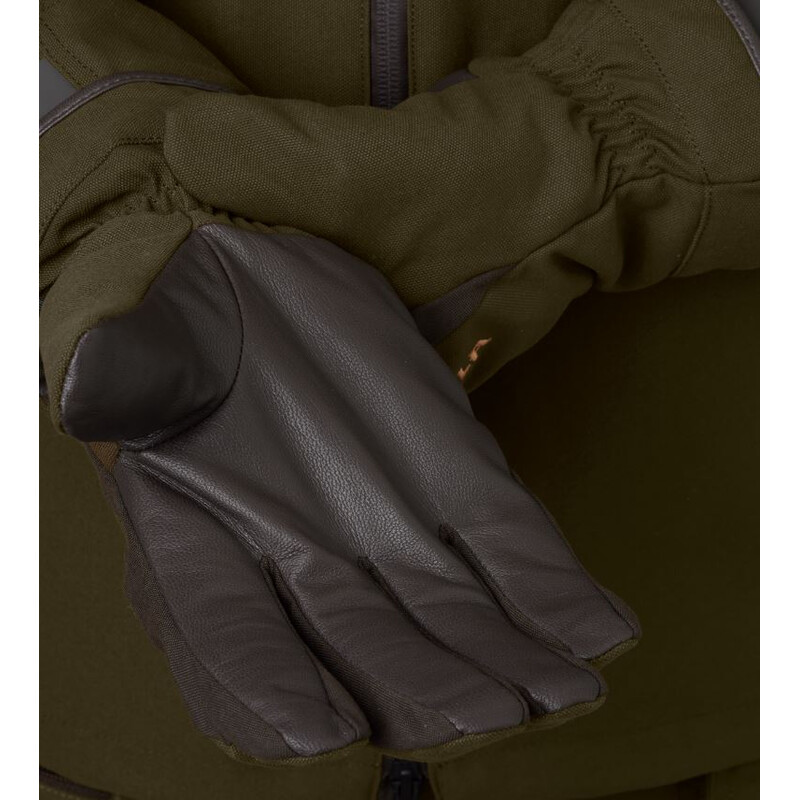 Härkila Pro Hunter GTX gloves, Willow green/Shadow brown, size L