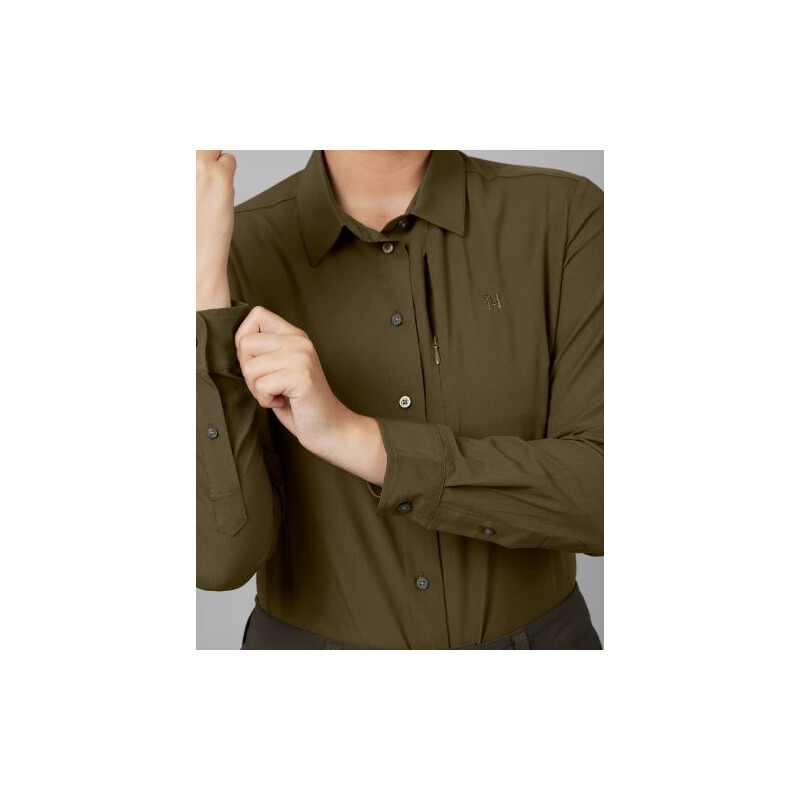 Härkila Trail Blouse, Willow green, size XL