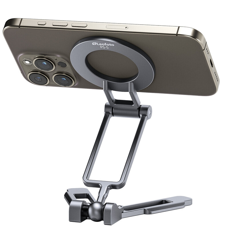Leofoto Mounting Magnetic smartphone holder PS-5 silver