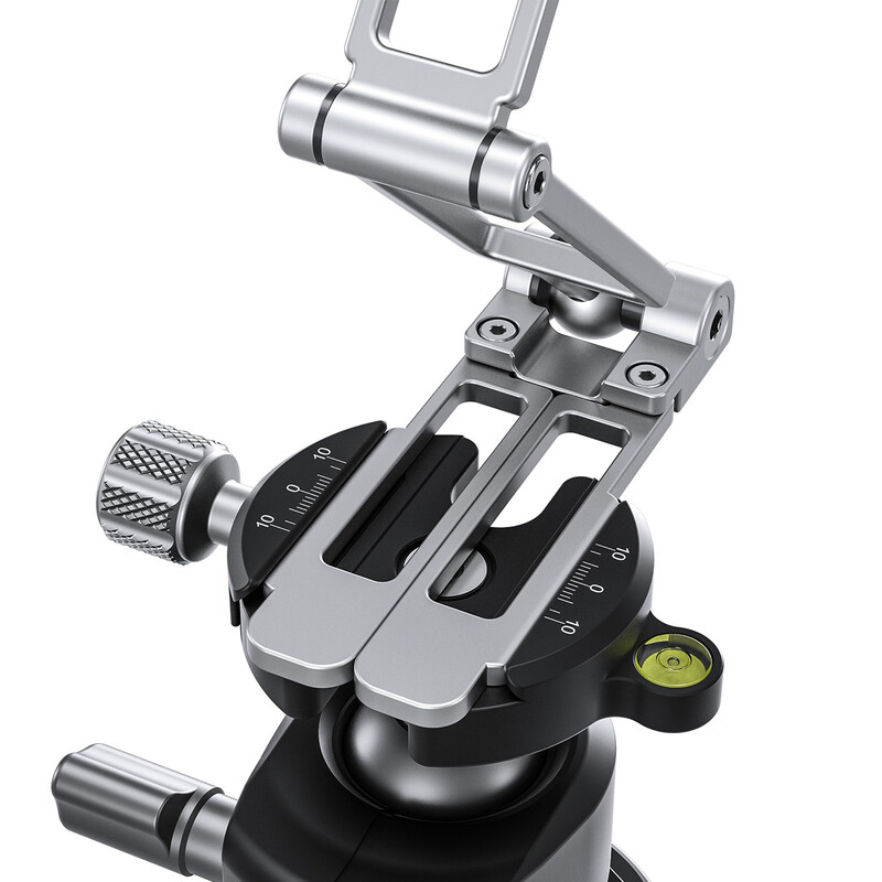 Leofoto Mounting Magnetic smartphone holder PS-5 silver