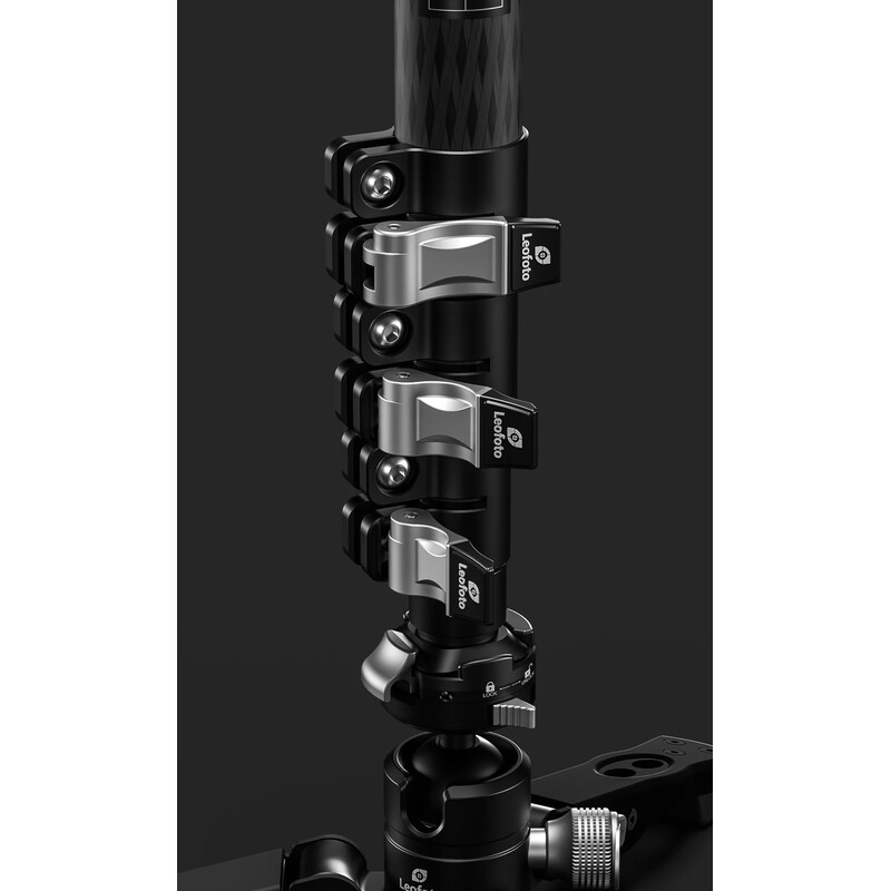 Leofoto Carbon Monopod MF-324CL + Pan-Tilt Head VD-04