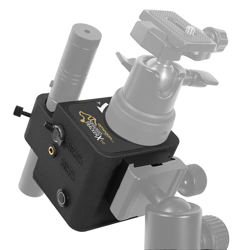Omegon Mount Segugio Tracker Set with ballhead, deluxe polar wedge and pole finder