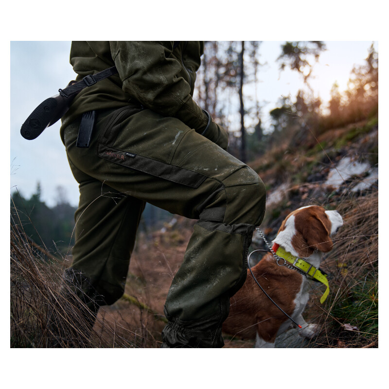 Härkila Pro Hunter Move trousers, Willow green, size 52