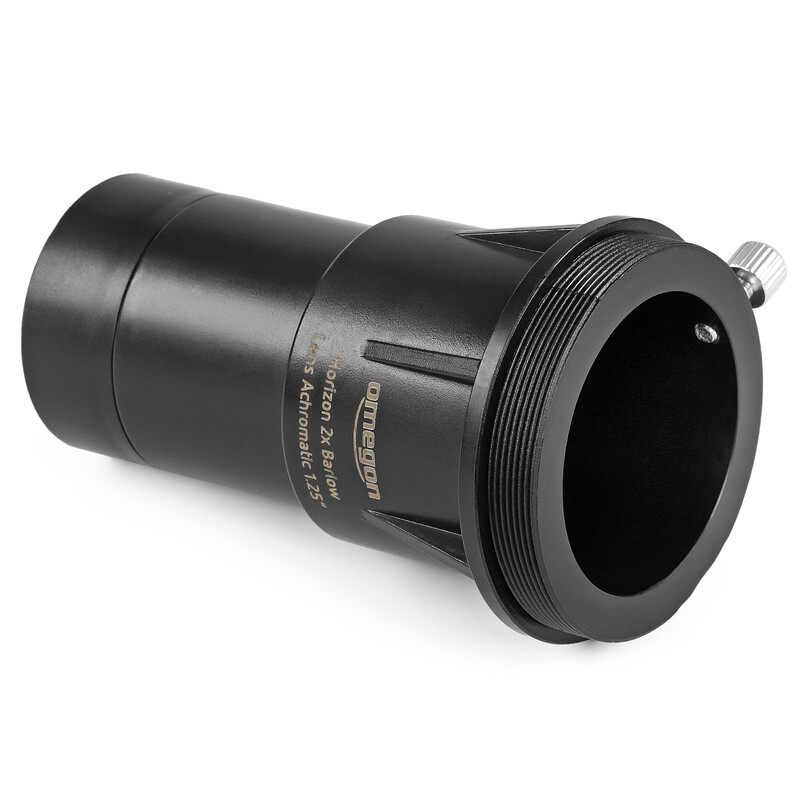 Omegon 2x barlow lens, achromatic, 1.25" T2