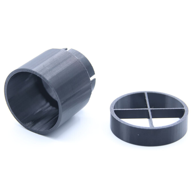 Astroprints Diffraction Spike Mask mit Taukappe und Streulichtschutz für ZWO Seestar S30