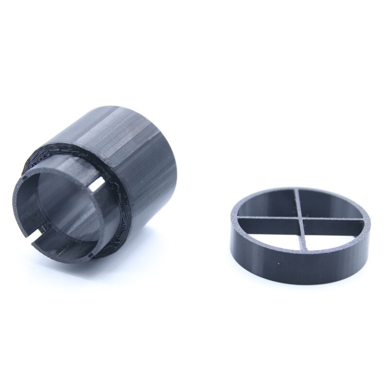 Astroprints Diffraction Spike Mask mit Taukappe und Streulichtschutz für ZWO Seestar S30