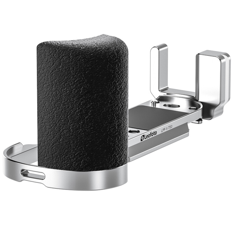 Leofoto L-bracket LPF-X-T50 for Fujifilm X-T50 silver