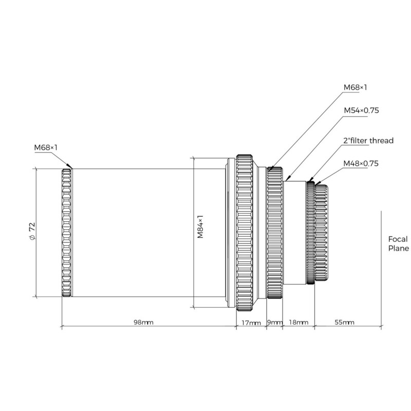 Askar Reducer 0.6x for 103APO