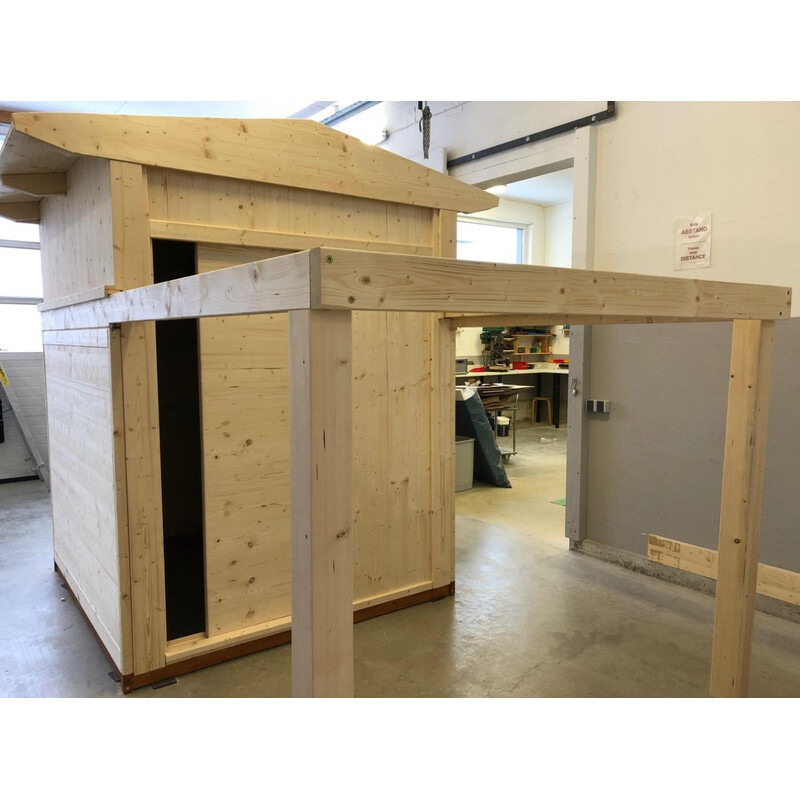Dome Parts GreenLine MS-20 observatory with rolling roof