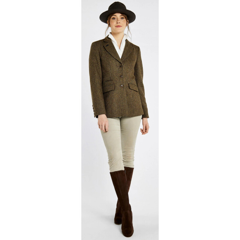 Dubarry of Ireland Darkhedge tweed jacket Heath size 40