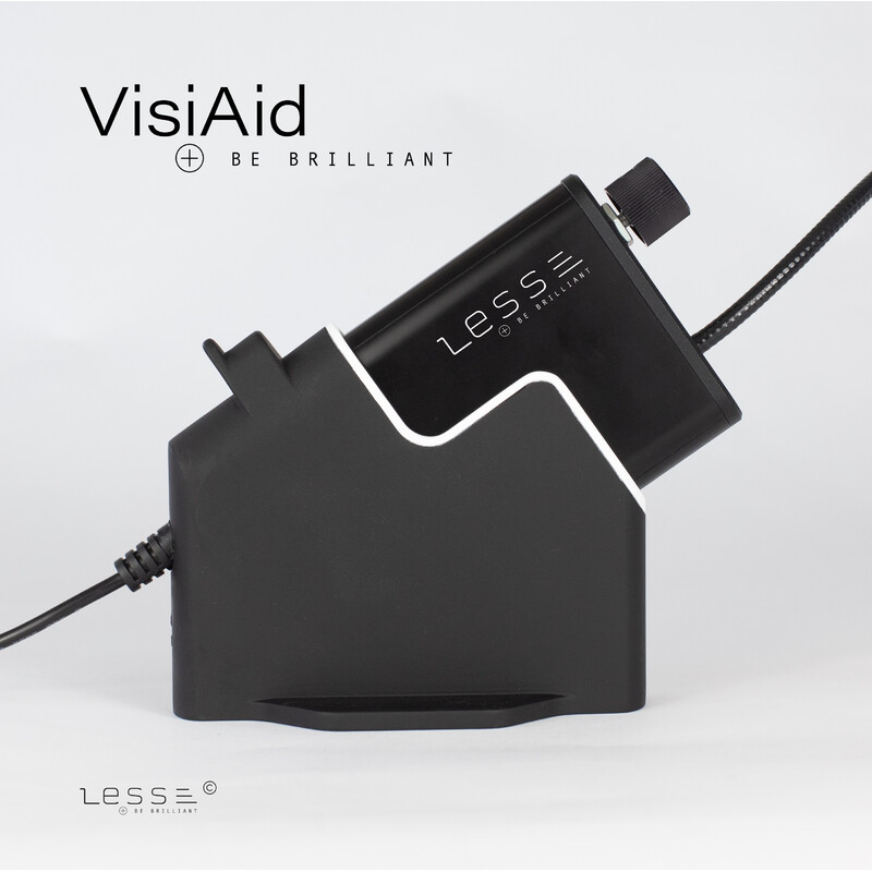 LESS VisiAid, Illuminated Glasses, Complete Set, Desktop & Mobile