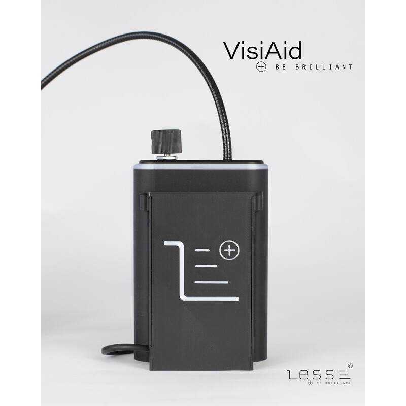 LESS VisiAid, Illuminated Glasses, Complete Set, Desktop & Mobile