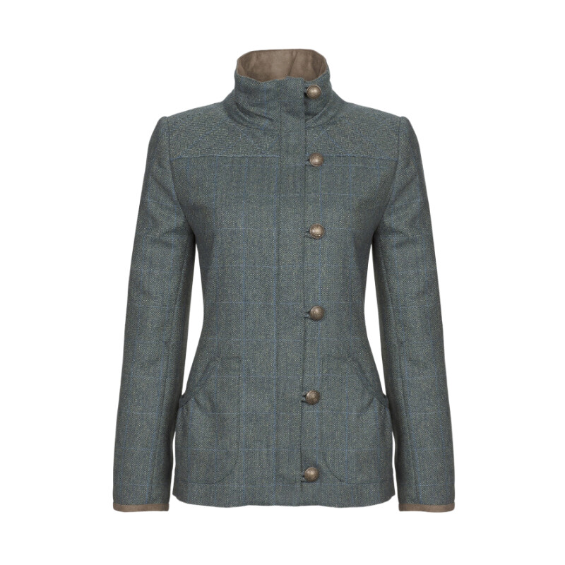 Dubarry of Ireland Bracken 89 Mist size 38 tweed jacket
