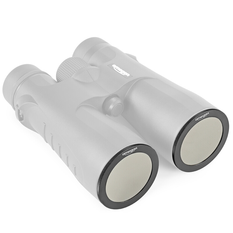 Omegon Solar Filters 50mm for binoculars and ZWO Seestar S50 (set of 2)