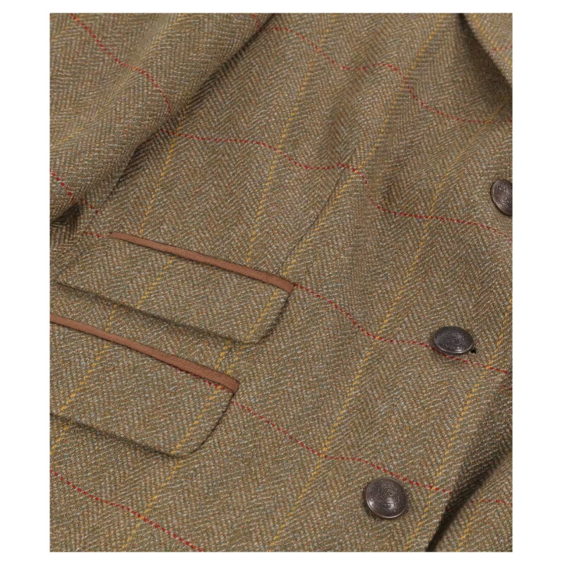 Dubarry of Ireland Buttercup Elm tweed jacket, size 40