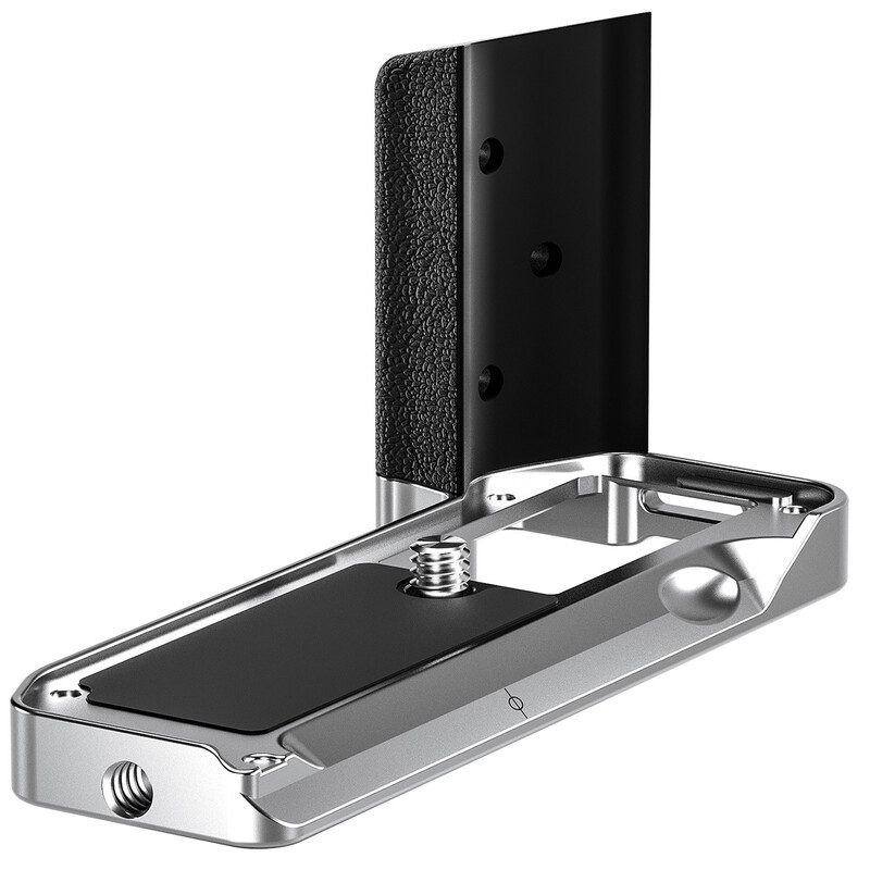 Leofoto LPF-X-M5 silver grip for Fujifilm X-M5