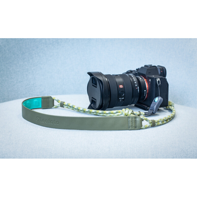 Leofoto L-CS-203 Classic carrying strap Pine Green