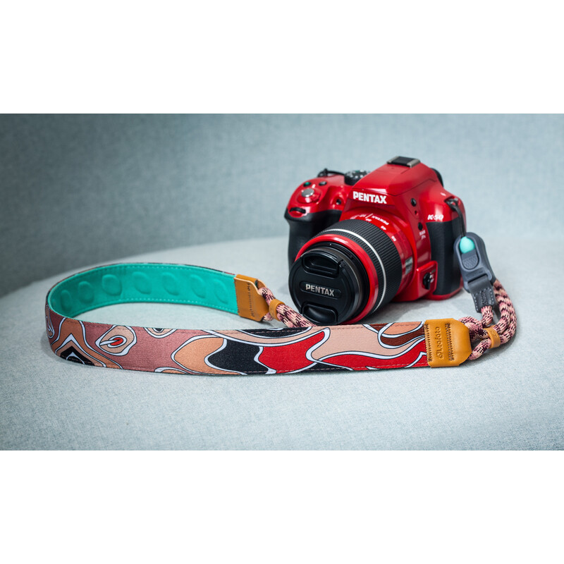 Leofoto L-CS-204 Fashion Carrying Strap Red Mask