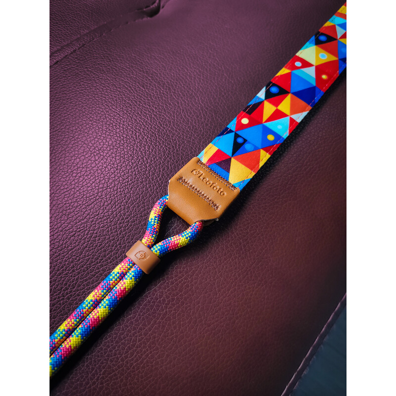 Leofoto L-CS-205 Fashion Carrying Strap Rainbow Pearl